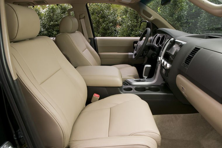 2009 Toyota Sequoia Front Seats Picture