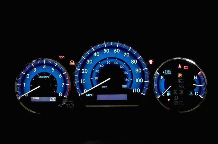 2010 Toyota Sienna Gauges Picture