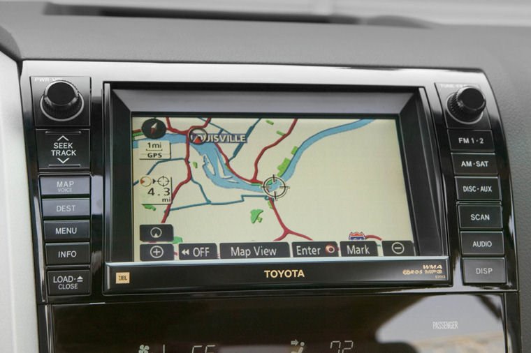 2008 Toyota Tundra CrewMax Navigation Screen Picture