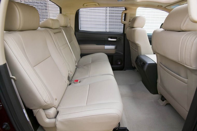 2009 Toyota Tundra CrewMax Rear Seats Picture