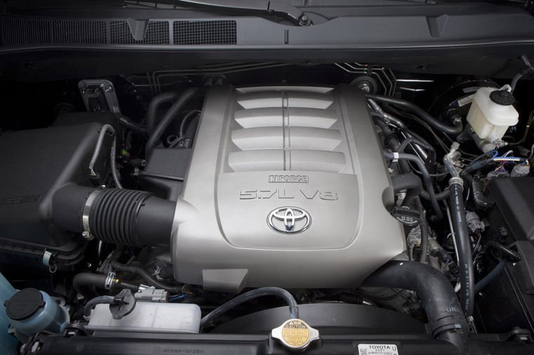 2010 Toyota Tundra CrewMax 5.7L V8 Engine Picture