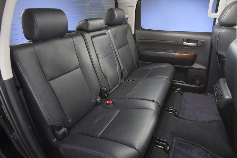 2010 Toyota Tundra CrewMax Rear Seats Picture