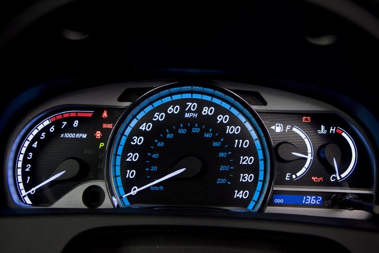 2010 Toyota Venza Gauges Picture