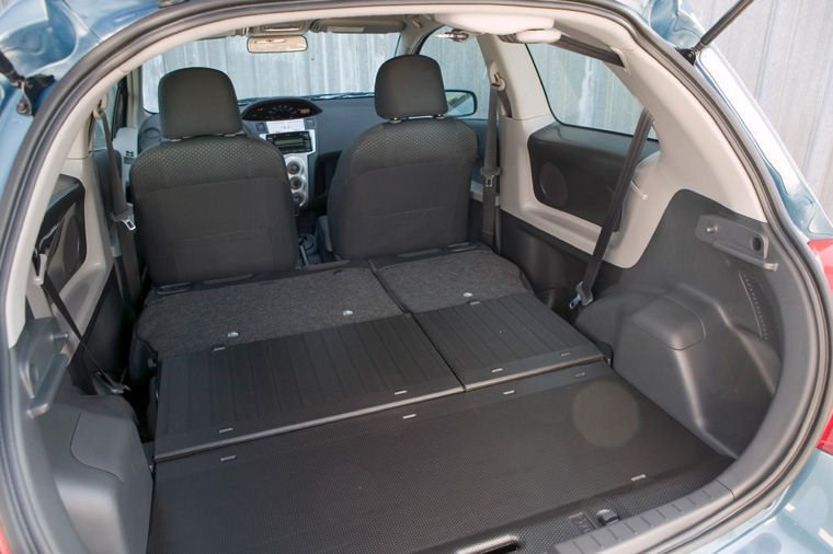 2008 Toyota Yaris Hatchback Trunk Picture